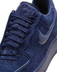 Nike Air Force 1 Low '07 Midnight Navy Black Blu Nero Uomo Donna - 4