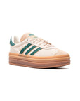 Adidas Originals Gazelle Bold Donna Panna Verde Suede Platform