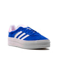 Adidas Gazelle Bold Scarpe Blu Lucido e Rosa Donna Platform Retro