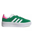 Adidas Originals Gazelle Bold Donna Verde Suede Platform