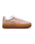 Adidas Gazelle Bold Scarpe Beige con Dettagli Rosa Donna Platform Gum