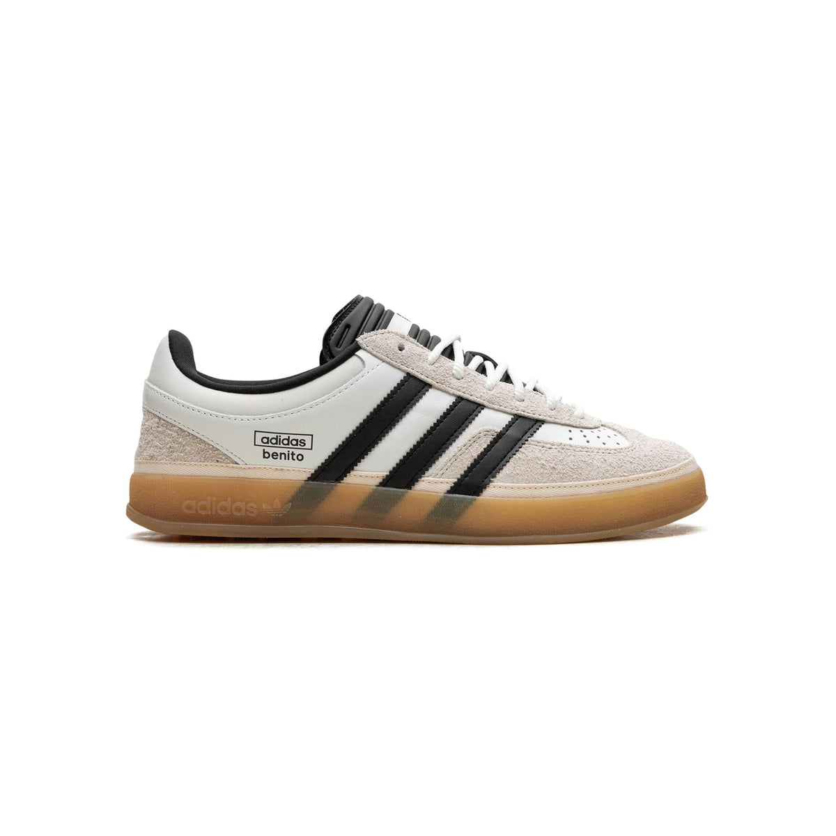 Sneakers Adidas Gazelle Indoor x Bad Bunny Benito Bianche Nere Suede