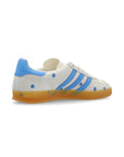 Sneakers Adidas Gazelle Indoor Fiori Blu e Bianche in Suede