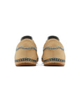 Sneakers Adidas Gazelle x Clot Lino Beige con Dettagli Azzurri