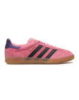 Sneakers Adidas Gazelle Indoor Rosa Bliss e Viola con Suola in Gomma