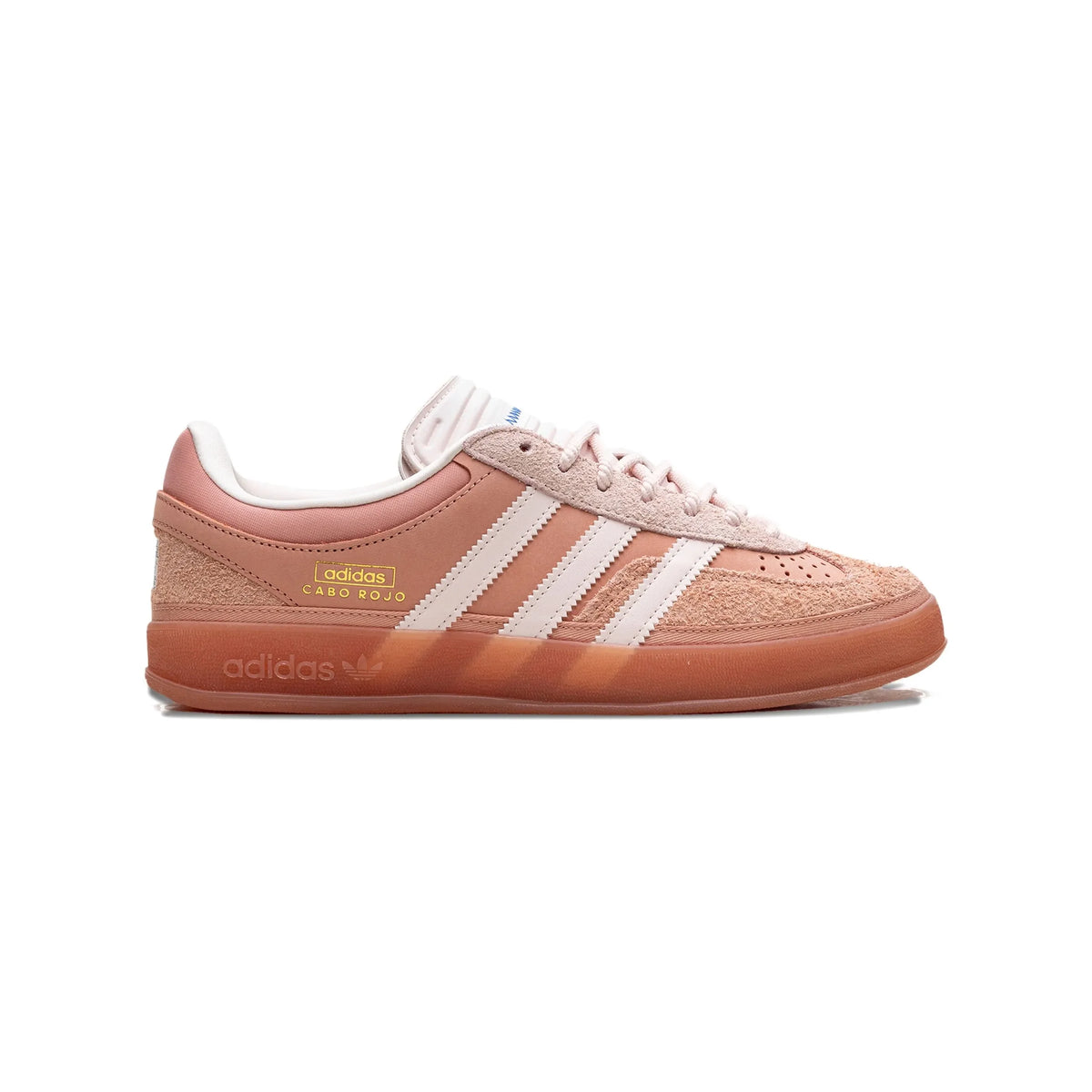 Adidas Gazelle Indoor Cabo Rojo x Bad Bunny sneakers basse uomo e donna in rosso - vista laterale