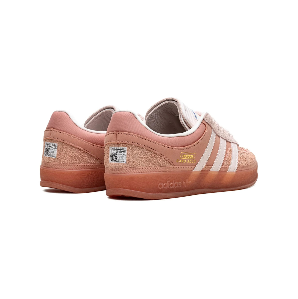 Adidas Gazelle Indoor Cabo Rojo x Bad Bunny sneakers basse uomo e donna in rosso - dettaglio suola