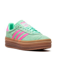 Adidas Gazelle Bold Scarpe Verde Menta con Dettagli Rosa Donna Platform