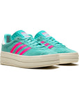 Adidas Gazelle Bold Donna Acqua e Rosa Platform Sneakers