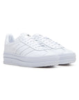 Adidas Gazelle Bold Scarpe Total White Donna Platform Eleganti
