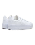 Adidas Gazelle Bold Scarpe Total White Donna Platform Eleganti