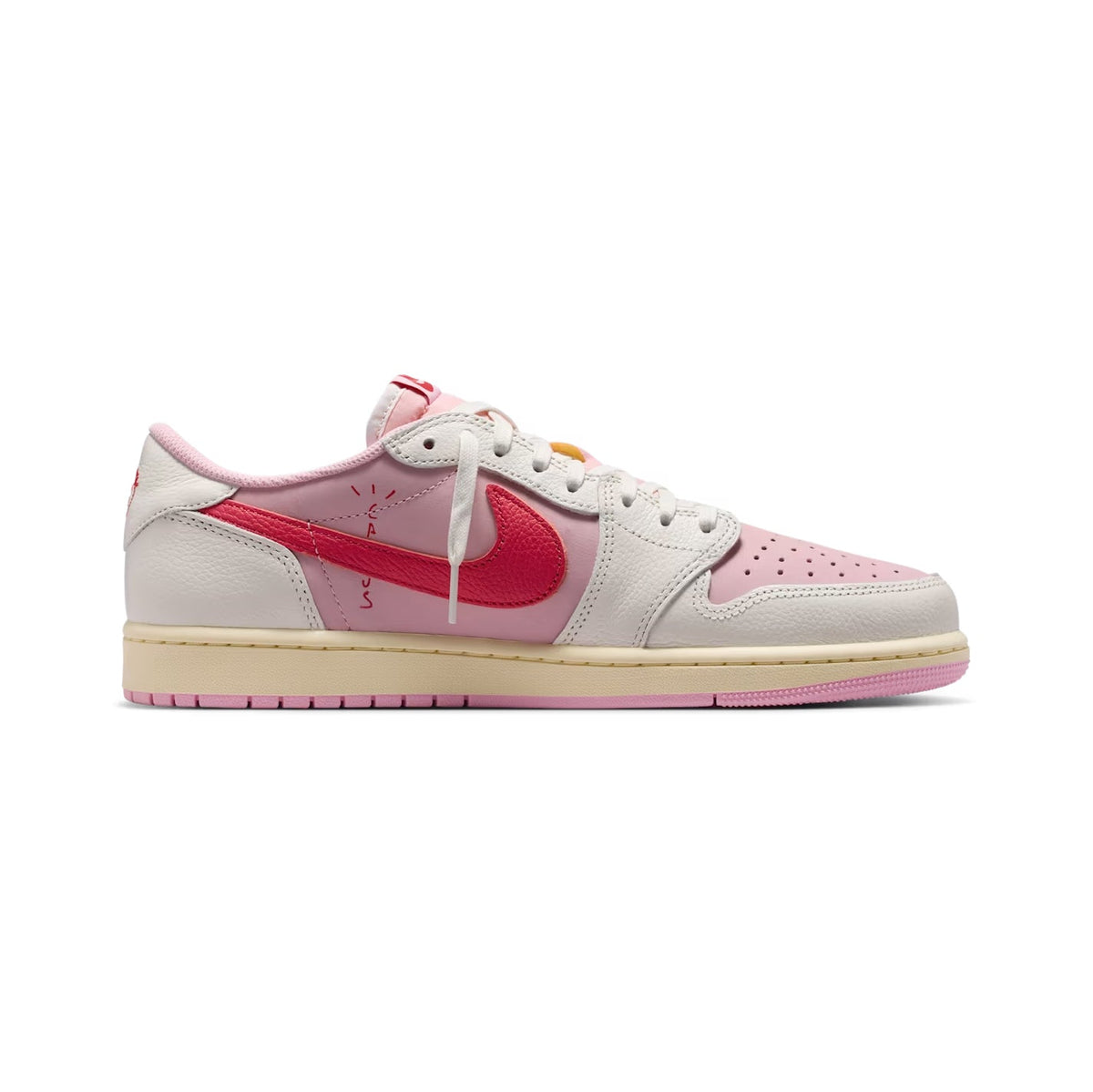 Nike Air Jordan 1 Low Travis Scott Tropical Pink Rosa Uomo Donna - 1