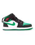 Nike Air Jordan 1 Mid Bambino Verde Pino Nero Bianco Raffinato