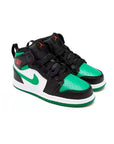 Nike Air Jordan 1 Mid Bambino Verde Pino Nero Bianco Raffinato