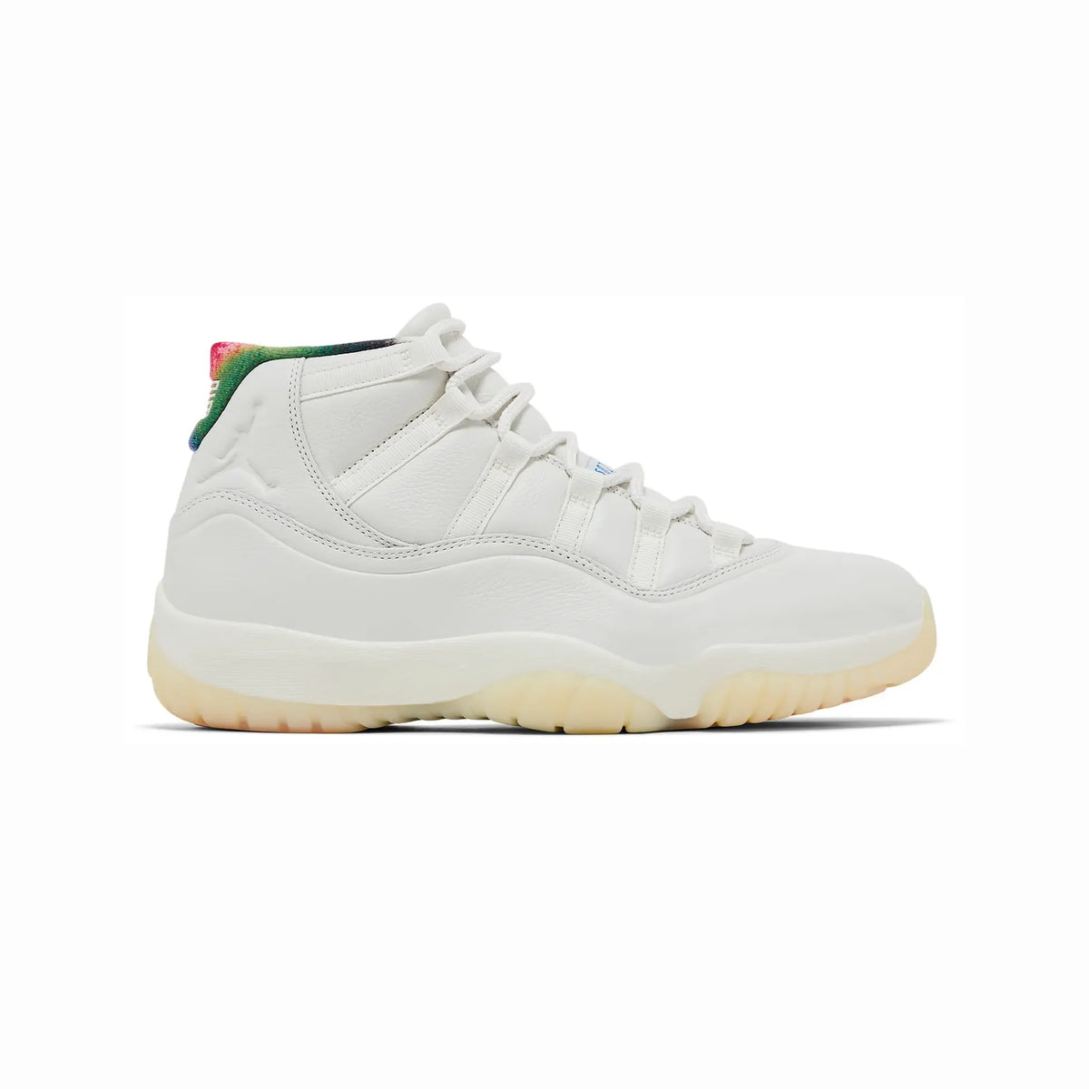 Nike Air Jordan 11 Retro 285 Bianco Pelle Verniciata Uomo - 1