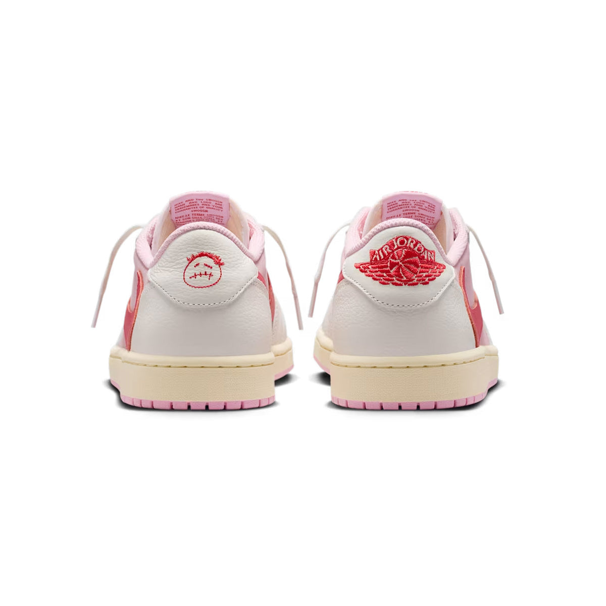 Nike Air Jordan 1 Low Travis Scott Tropical Pink Rosa Uomo Donna - 3