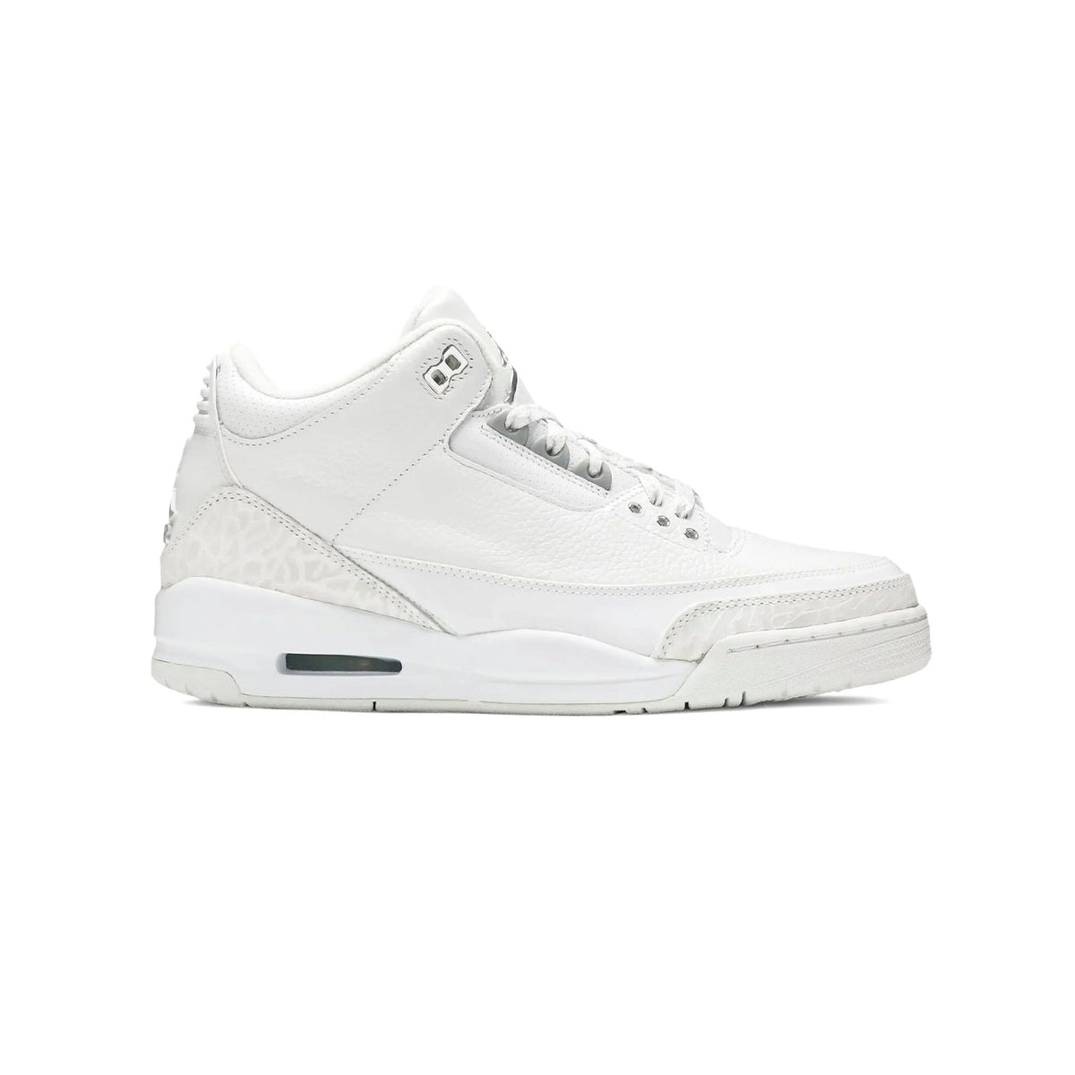 Nike Air Jordan 3 Retro Pure Money Bianco Argento Uomo - 1