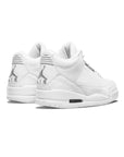 Nike Air Jordan 3 Retro Pure Money Bianco Argento Uomo - 3