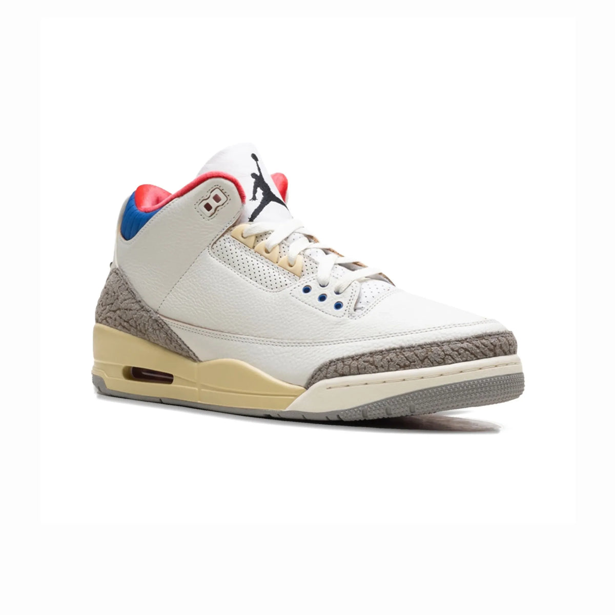 Nike Air Jordan 3 Retro Seoul 2.0 Bianco Blu Rosso Nero Uomo - 2