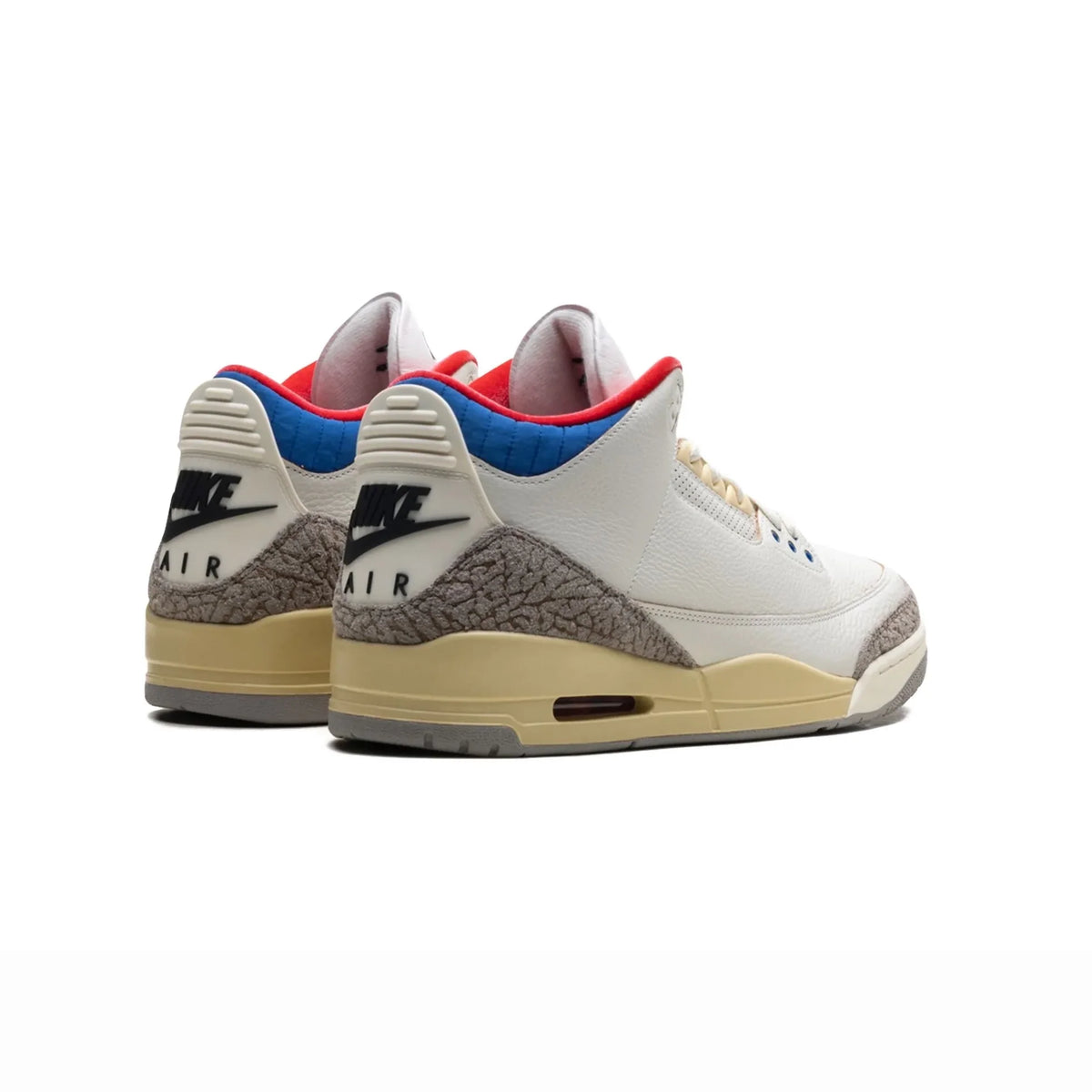Nike Air Jordan 3 Retro Seoul 2.0 Bianco Blu Rosso Nero Uomo - 3