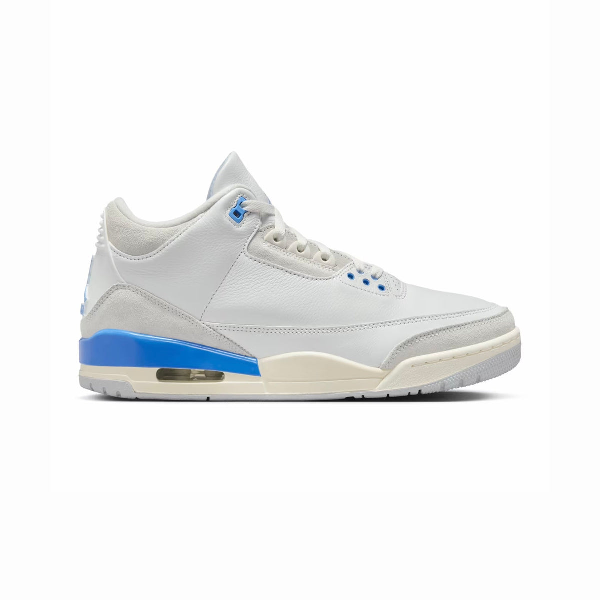Nike Air Jordan 3 Retro Lucky Shorts Bianco Grigio Blu Uomo - 1