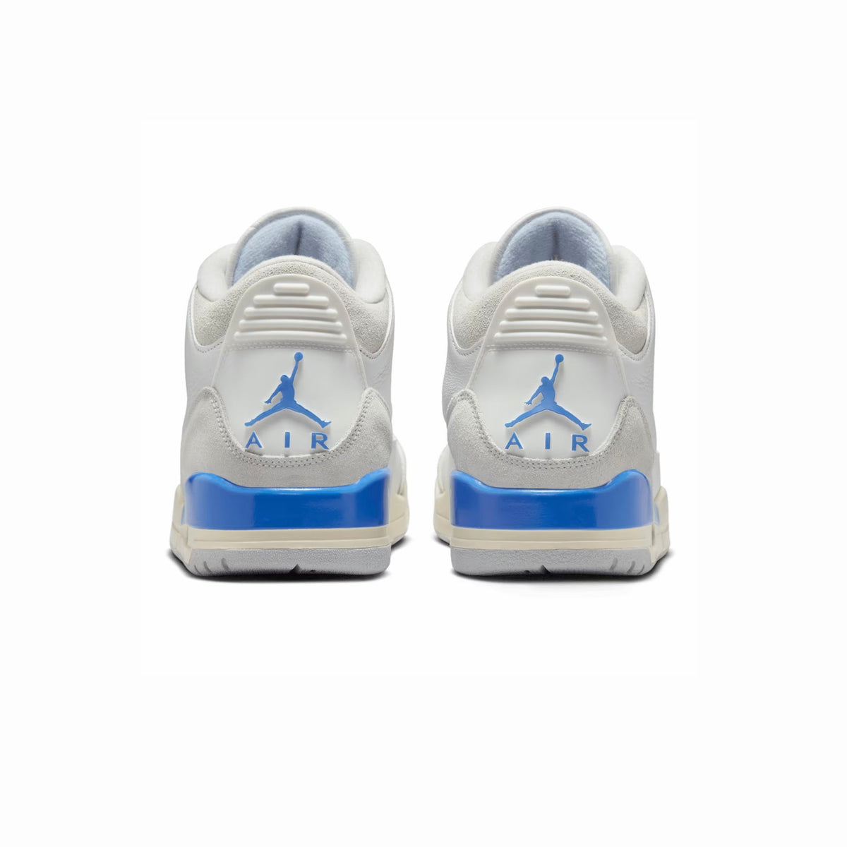 Nike Air Jordan 3 Retro Lucky Shorts Bianco Grigio Blu Uomo - 3