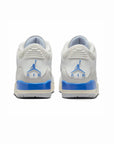 Nike Air Jordan 3 Retro Lucky Shorts Bianco Grigio Blu Uomo - 3