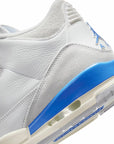 Nike Air Jordan 3 Retro Lucky Shorts Bianco Grigio Blu Uomo - 4