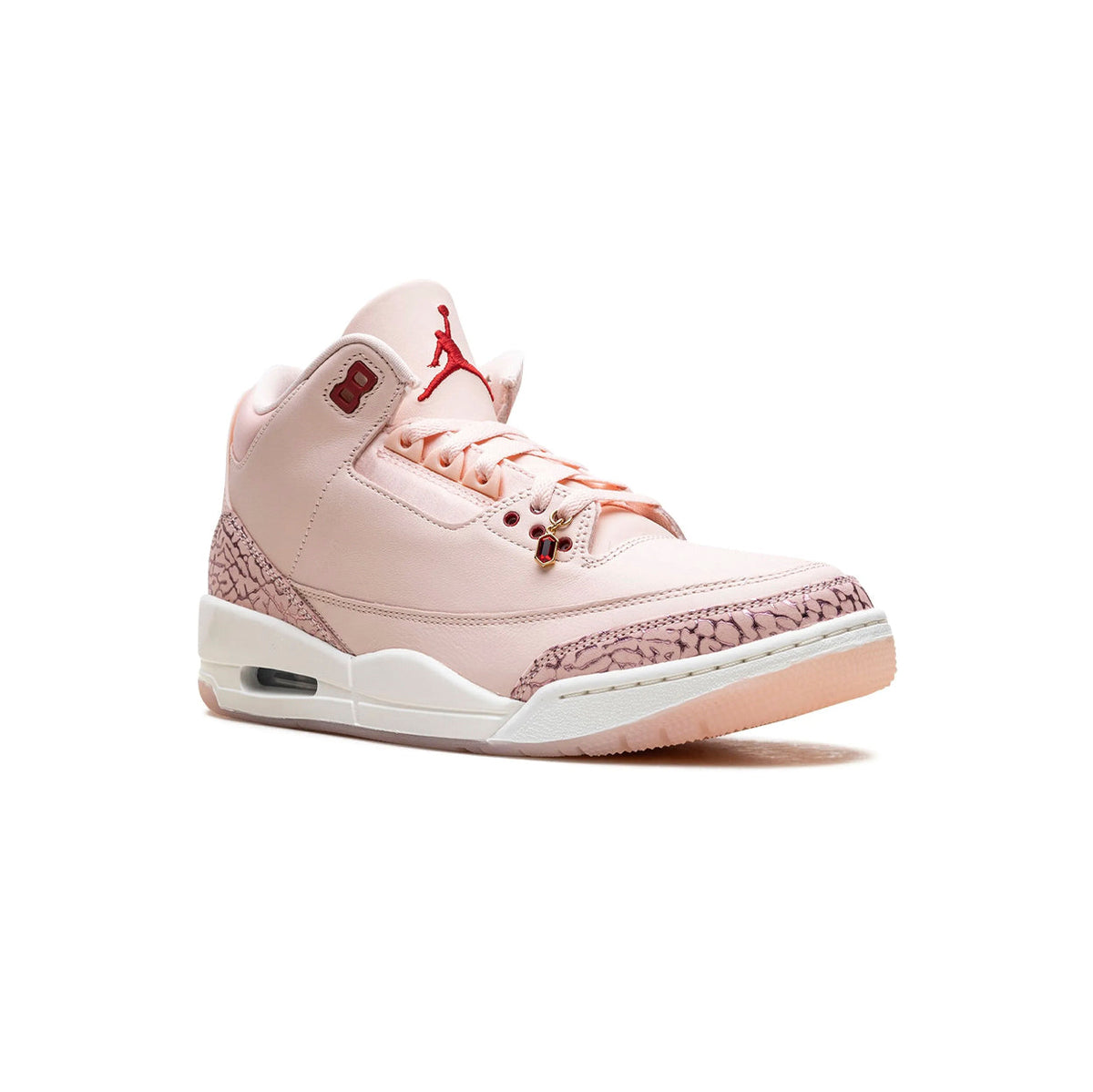 Nike Air Jordan 3 Retro Valentine's Day Treat Yourself Rosa Nero Donna - 2