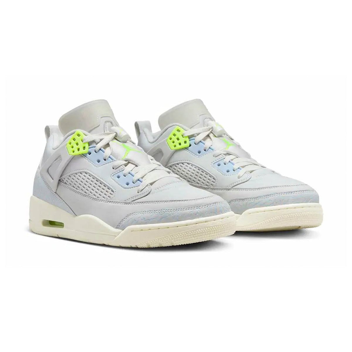Nike Air Jordan Spizike Low Photon Dust Grigio Bianco Volt Uomo - 2