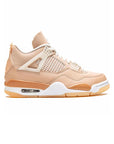 Nike Air Jordan 4 Retro Shimmer Rosa Crema Donna