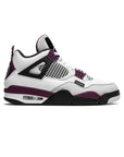 Nike Air Jordan 4 Retro Paris Saint Germain Bianco Bordeaux Nero Uomo