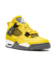 Nike Air Jordan 4 Retro Lightning Giallo Grigio Bianco Uomo