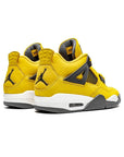 Nike Air Jordan 4 Retro Lightning Giallo Grigio Bianco Uomo