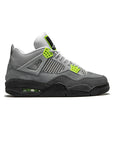 Nike Air Jordan 4 Retro SE Grigio Neon Verde Uomo