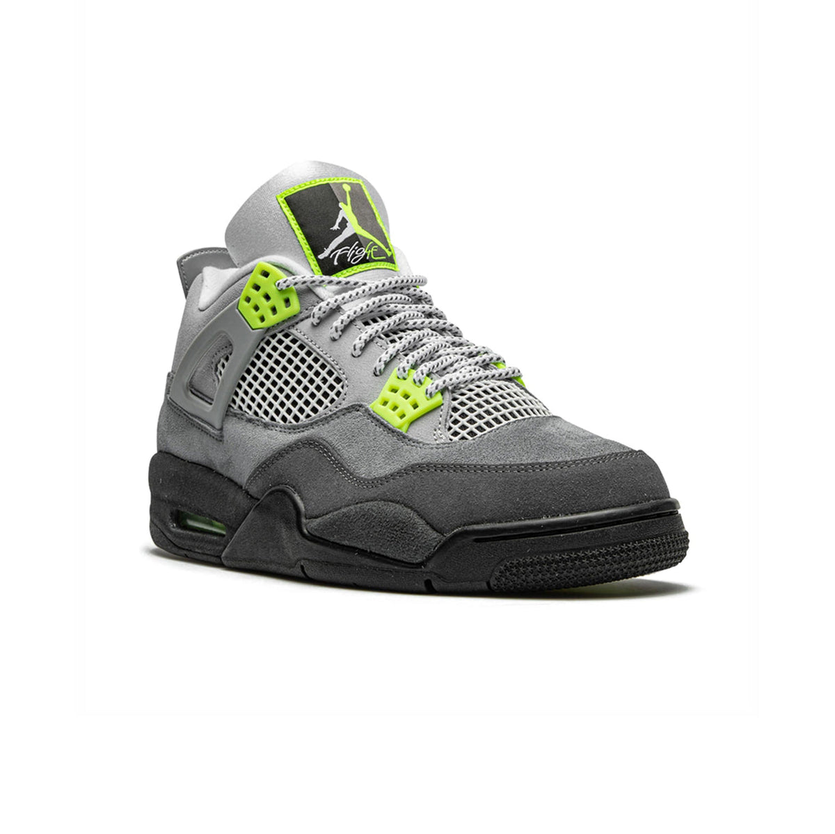 Nike Air Jordan 4 Retro SE Grigio Neon Verde Uomo
