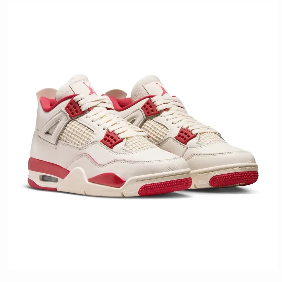 Nike Air Jordan 4 Valentine's Day Sierra Red Bianco Rosso Donna - 2