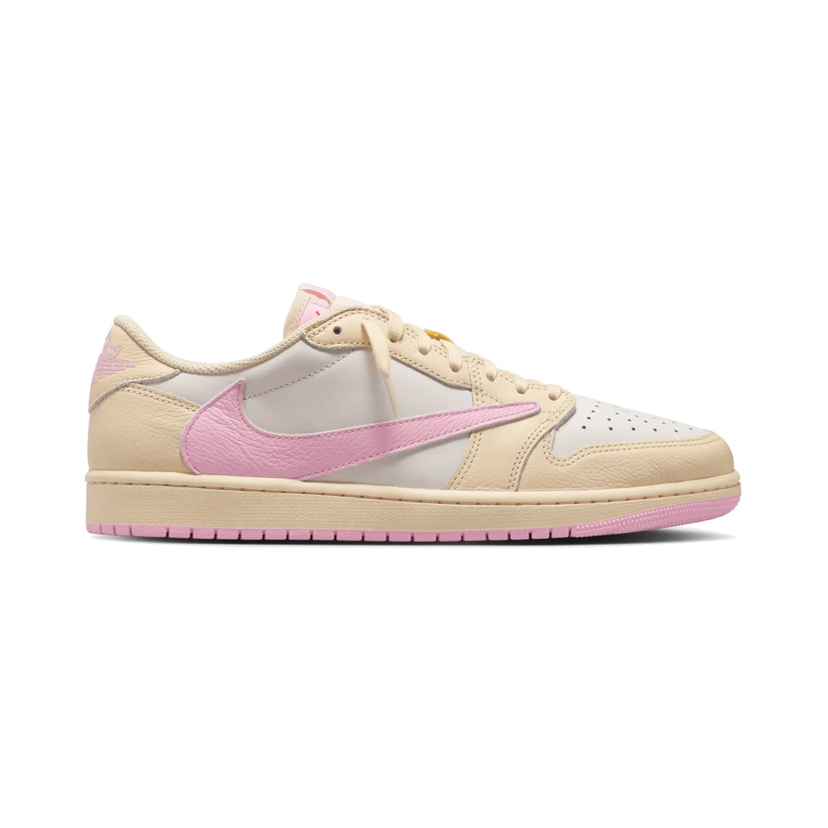 Nike Air Jordan 1 Low Travis Scott Shy Pink Rosa Crema Uomo Donna - 1