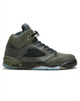 Nike Air Jordan 5 Retro Fear Pack Verde Oliva Nero Uomo