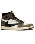 Nike Air Jordan 1 High OG Travis Scott Marrone Bianco Nero Uomo