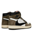 Nike Air Jordan 1 High OG Travis Scott Marrone Bianco Nero Uomo