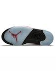 Nike Air Jordan 5 Retro Fire Red Bianco Nero Rosso Uomo