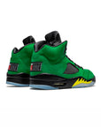 Nike Air Jordan 5 Retro SE Verde Giallo Nero Oregon Uomo
