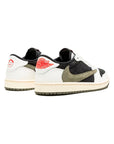 Nike Air Jordan 1 Low OG Travis Scott Reverse Olive Nero Bianco Uomo