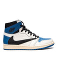Nike Air Jordan 1 High OG Travis Scott Fragment Blu Nero Bianco Uomo