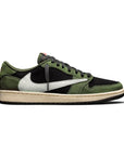 Nike Air Jordan 1 Low Travis Scott Verde Oliva Scuro Uomo