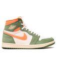 Nike Air Jordan 1 High Craft Verde Celadon e Arancione