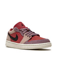 Nike Air Jordan 1 Low Rosa Canyon Rust Pelle Scamosciata