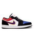 Nike Air Jordan 1 Low Multicolore Lakers Viola Giallo Bianco