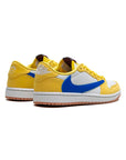 Nike Air Jordan 1 Low Giallo Canary Travis Scott Pelle Premium